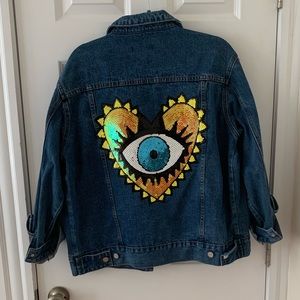 Evil Eye Denim Jacket